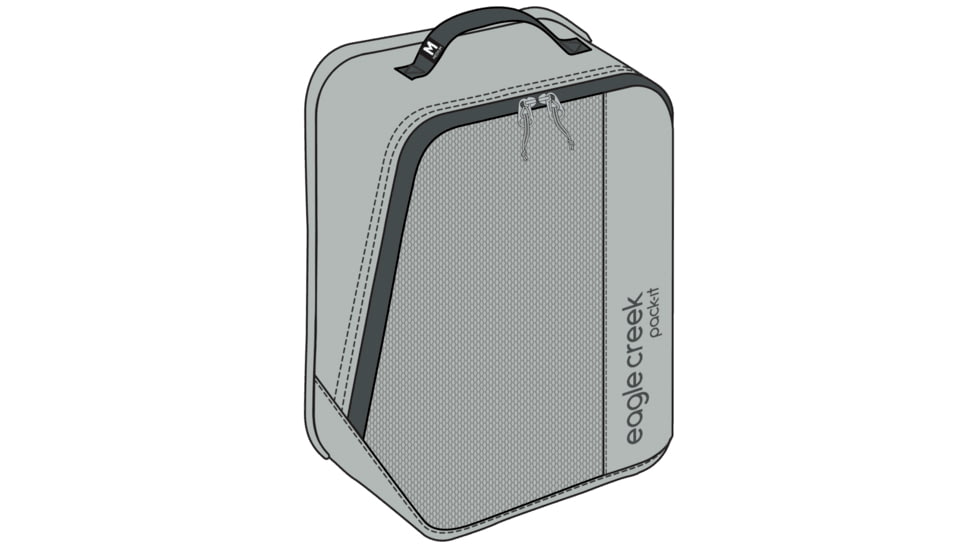 Eagle Creek Pack-It Reveal Expansion Cube Bag, Storm Grey, Medium, EC040422367
