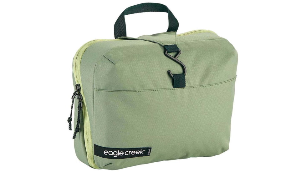 Eagle Creek Pack-It Reveal Hanging Toiletry Kit, Mossy Green, EC0A48ZD326