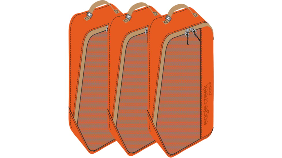 Eagle Creek Pack-It Reveal Slim Cube Set, Mandarin, Medium, EC050407820