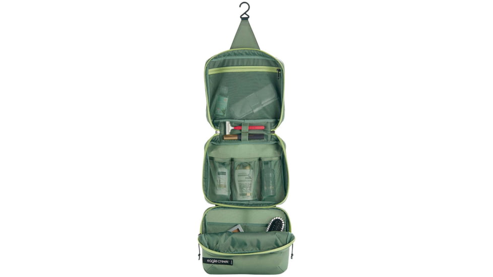 Eagle Creek Pack-It Reveal Trifold Toiletry Kit, Mossy Green, EC0A48ZE326OS
