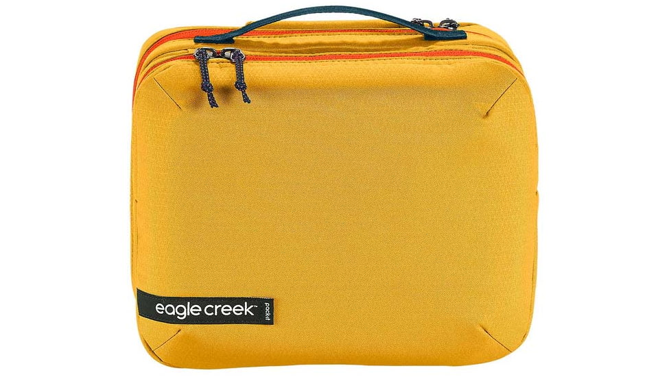 Eagle Creek Pack-It Reveal Trifold Toiletry Kit, Sahara Yellow, EC0A48ZE299OS