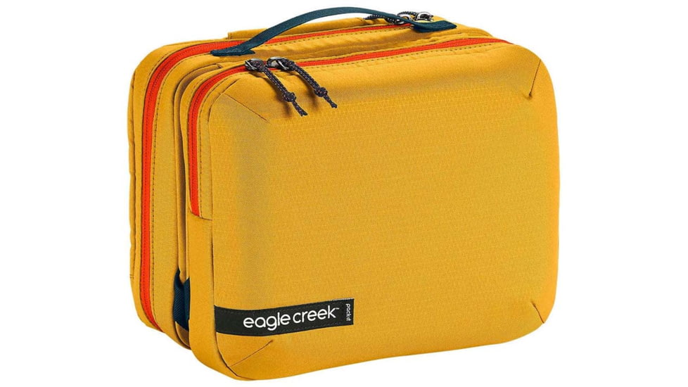 Eagle Creek Pack-It Reveal Trifold Toiletry Kit, Sahara Yellow, EC0A48ZE299