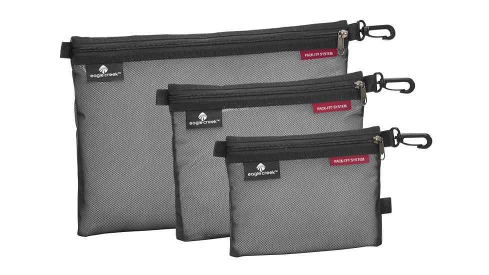 Eagle Creek Pack-It Sac Set-Black