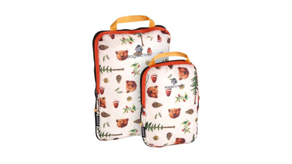 Eagle Creek Pack-It Specter Compression Cube Set, Golden State Print, Small/Medium, EC041186312