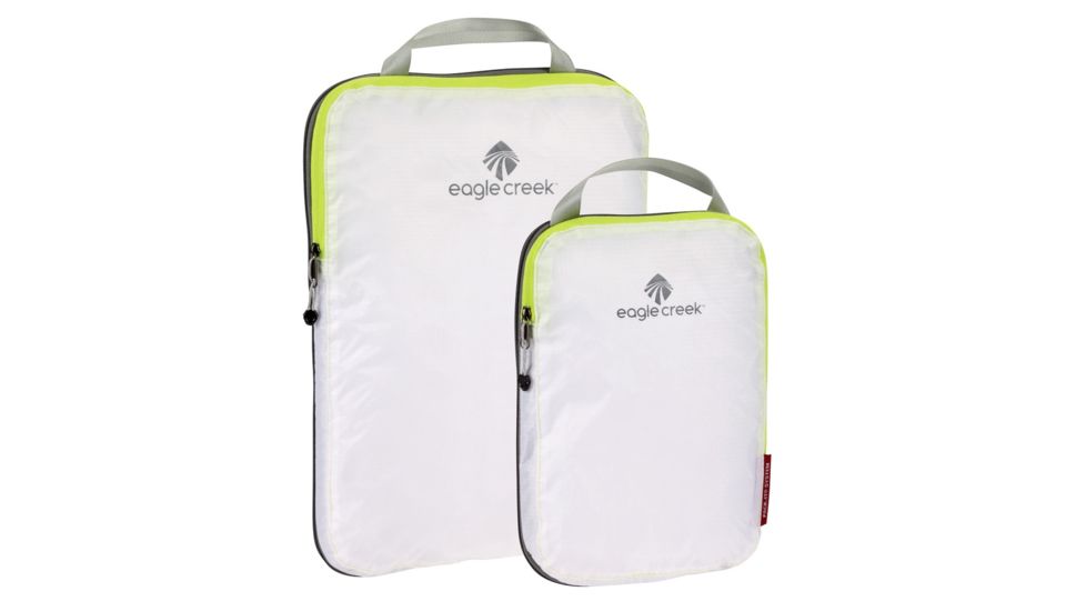 Eagle Creek Pack-It Specter Compression Cube Set-White/Strobe