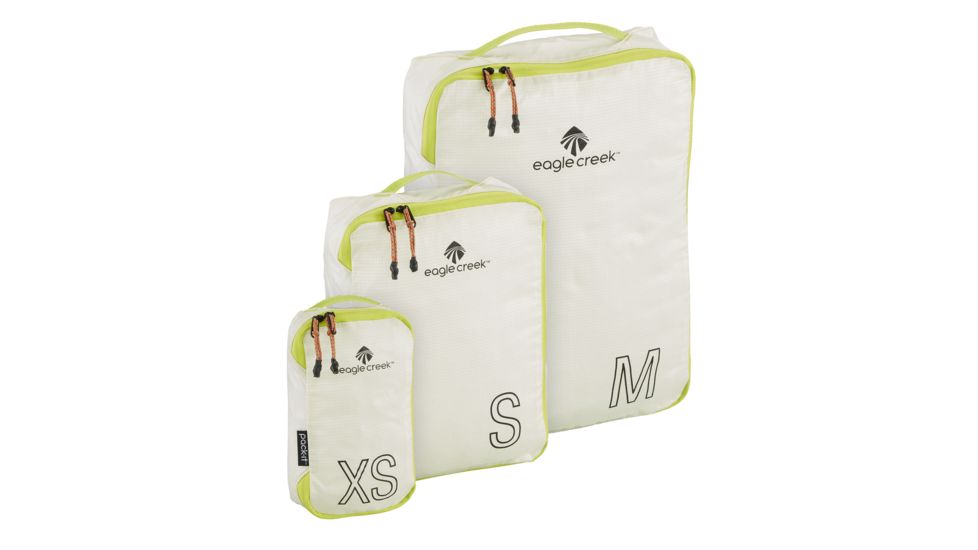 Eagle Creek Pack-It Specter Tech Cube Set, White/Strobe, XS/S/M EC0A3CXF002