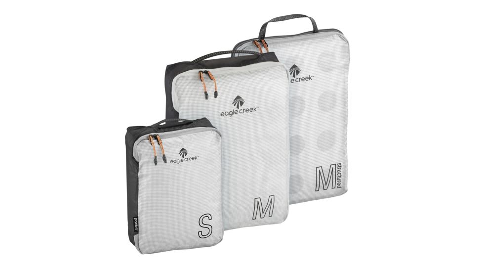 Eagle Creek Pack-It Specter Tech Starter Set, Black/White, S/M/M EC0A3CX3233