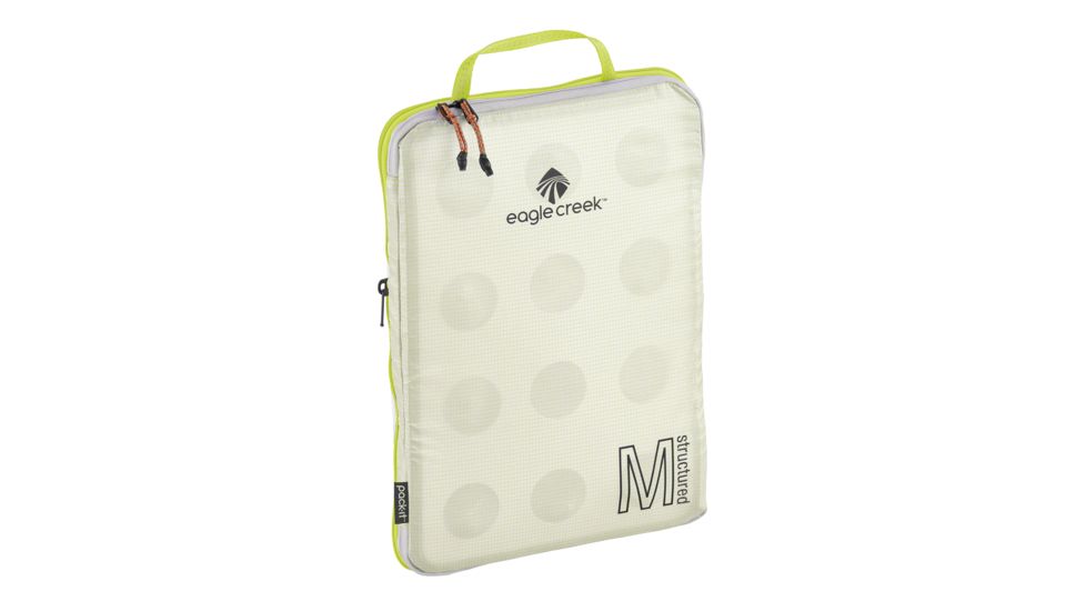 Eagle Creek Pack-It Specter Tech Structured Cube, White/Strobe, Medium, EC0A3CX4002
