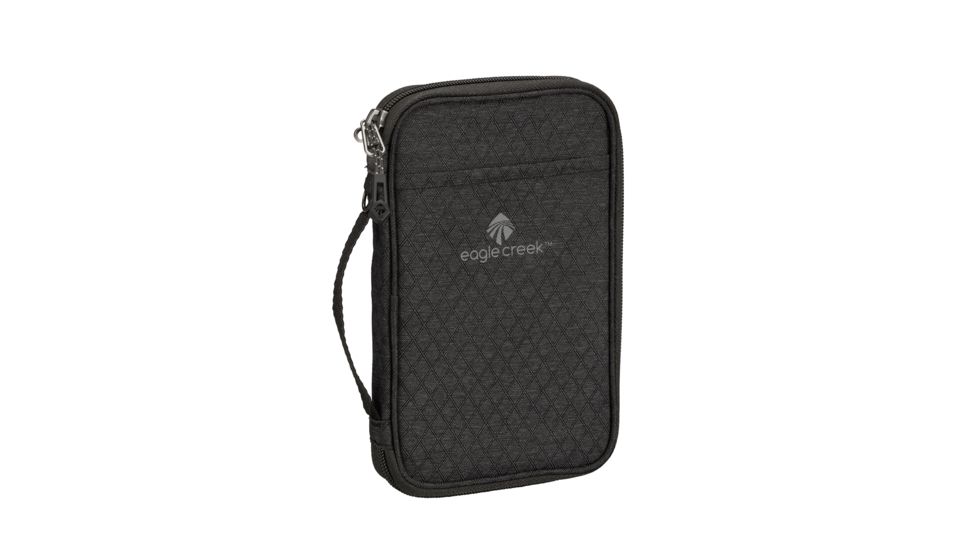Eagle Creek RFID Travel Zip Organizer, Black/Charcoal, EC0A3SB3257