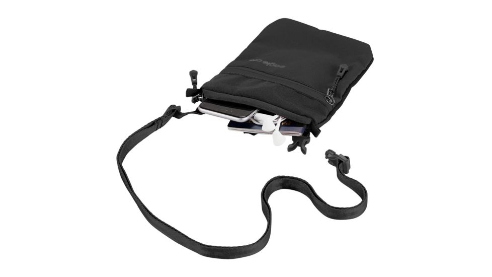 Eagle Creek Stash Neck Pouch, Black, One Size, EC0A4PDI010