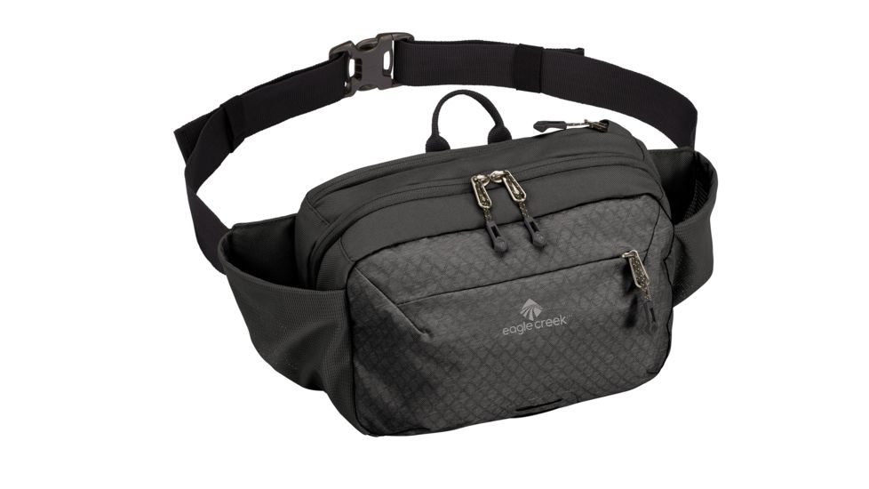 Eagle Creek Wayfinder Waist Pack, Black/Charcoal, Medium, EC0A3SAY257