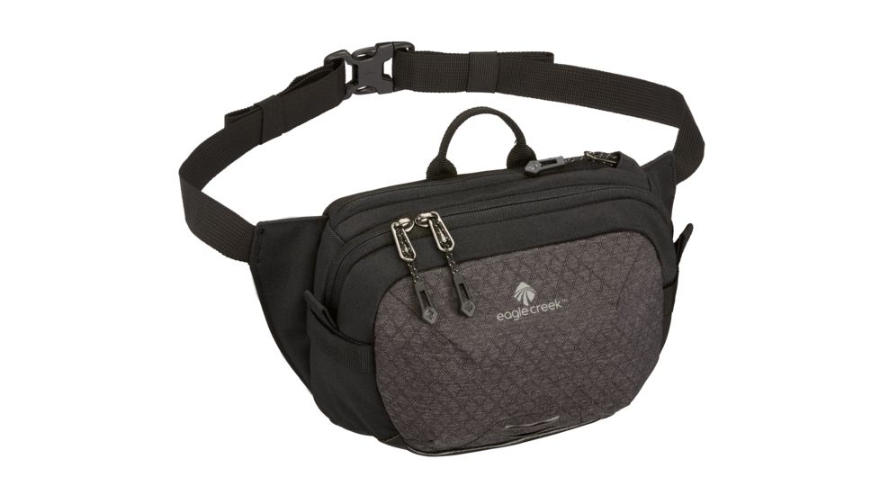 Eagle Creek Wayfinder Waist Pack, Black/Charcoal, Small, EC0A3SAZ257