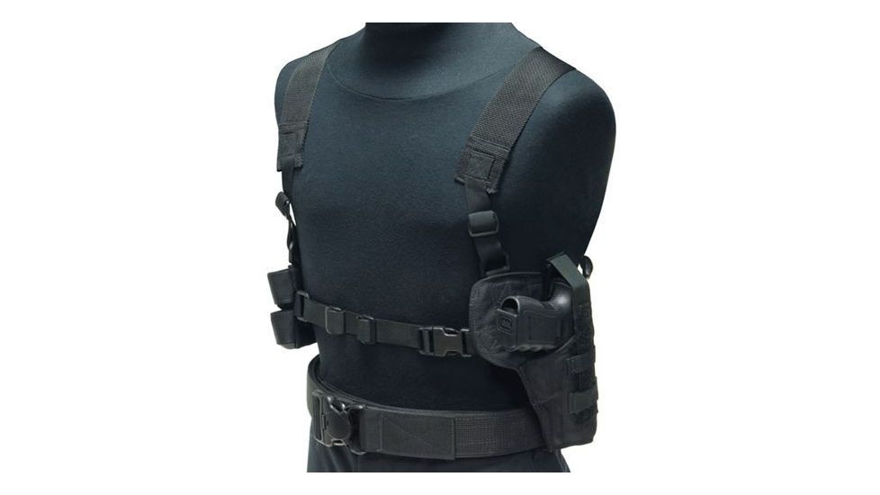 Eagle Industries Tanker Style Holster-Harness and Mag Pouch