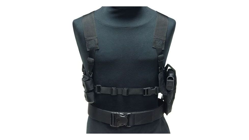 Eagle Industries Tanker Style Holster-Harness and Mag Pouch