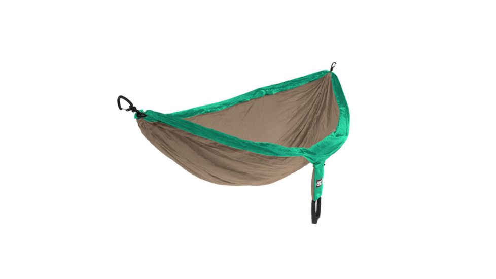 Eagle's Nest Outfitters Double Nest Hammock-Emerald/Khaki