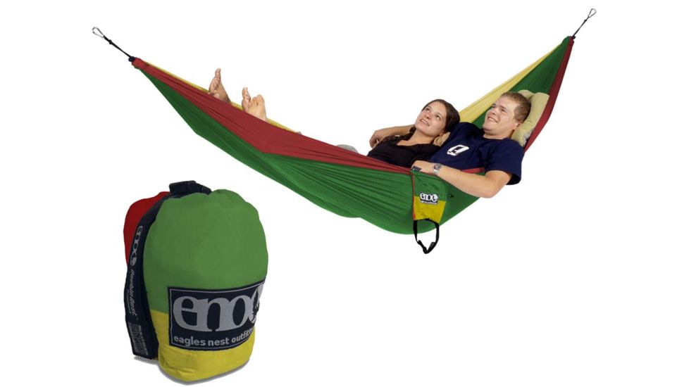 Eagle's Nest Outfitters Double Nest Hammock-Rasta