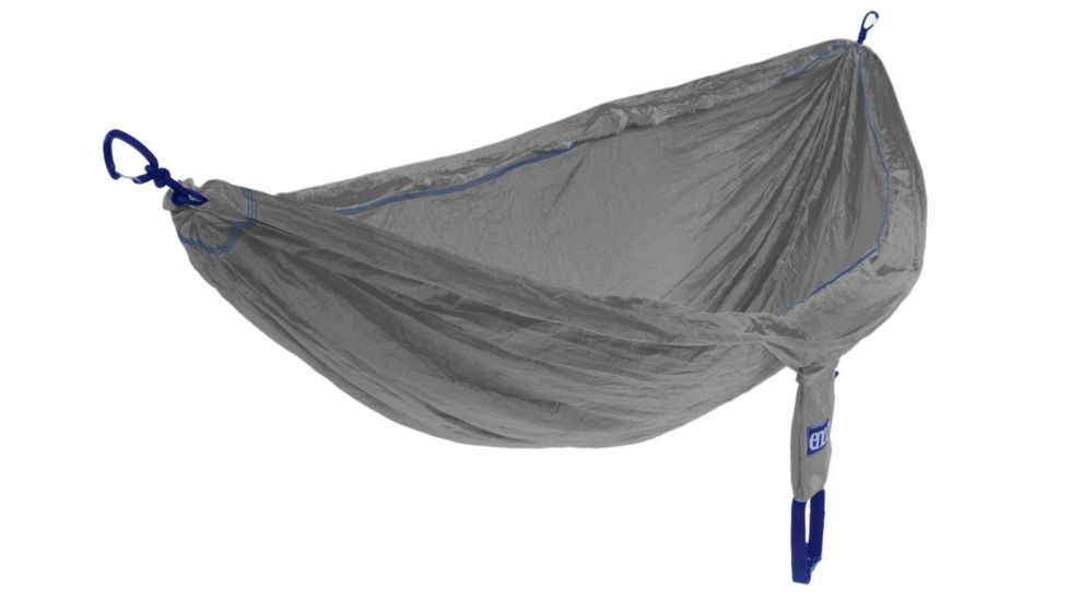 Eagle's Nest Outfitters DoubleNest Hammock-Grey/Royal Stitch