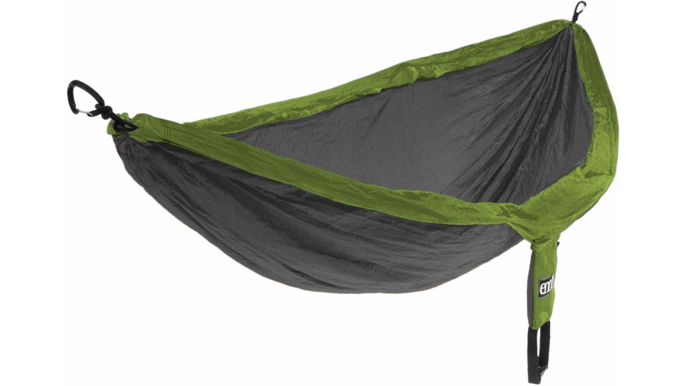 Eagle's Nest Outfitters DoubleNest Hammock-Lime/Charcoal