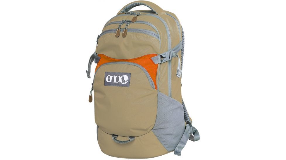 Eagle's Nest Outfitters Rothbury Backpack-Khaki/Orange