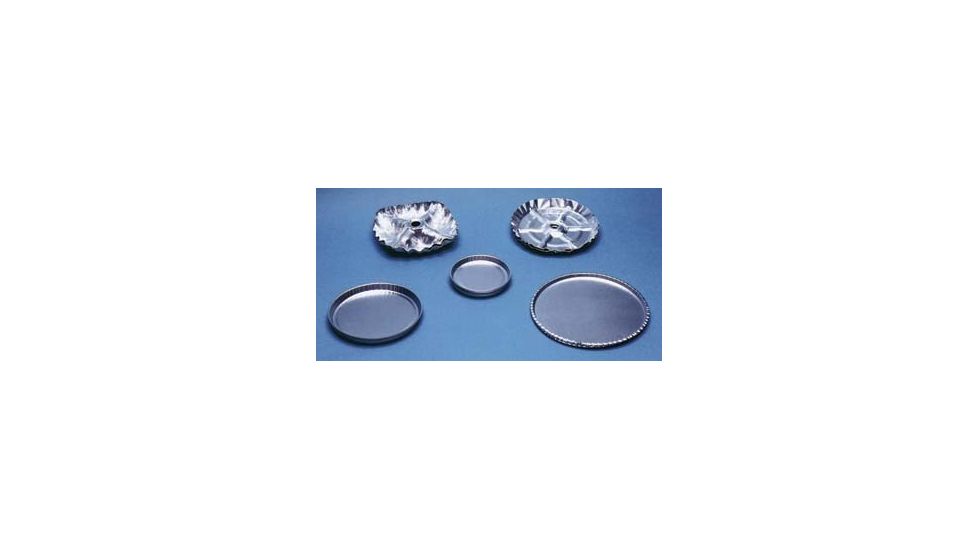 Eagle Thermoplastic Disposable Aluminum Weighing and Drying Pans D-11 Drying Pan With Hole (for solids)