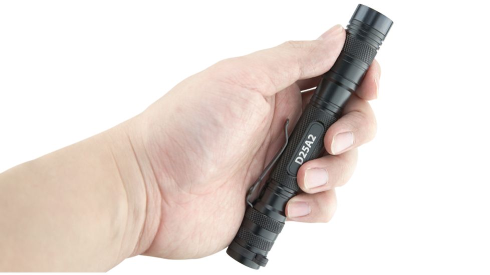 Eagtac D25A2 RC Clicky Flashlight, XP-G2 S3 LED, 436lm,2xAA, Black 1730