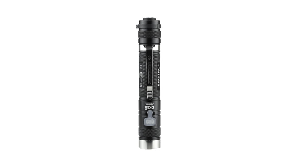 EAGTAC DX30LC2-BR Rechargeable Flashlight, XP-L HI V2 NW LED, 1084lm, Black, DX30LC2BR-XPLHINW-BASE