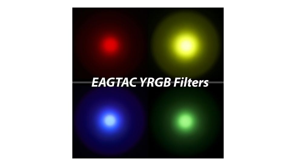 EAGTAC GX25L2-R22 Flashlight Kit, XM-L2 U2 NW LED, 1208lm, Black, GX25L2-R22-XML2-KIT-NW