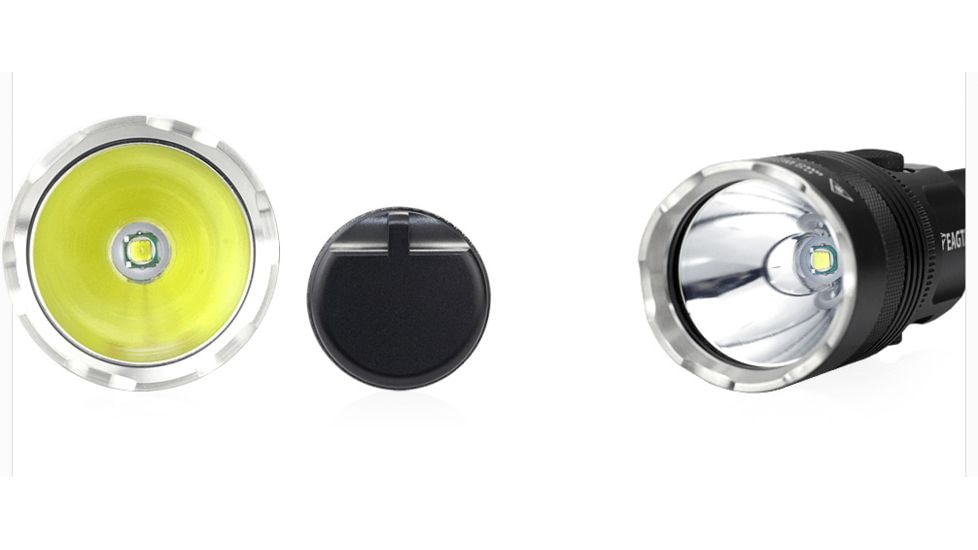 EAGTAC GX25L2-R22 Flashlight Kit, XM-L2 U2 NW LED, 1208lm, Black, GX25L2-R22-XML2-KIT-NW