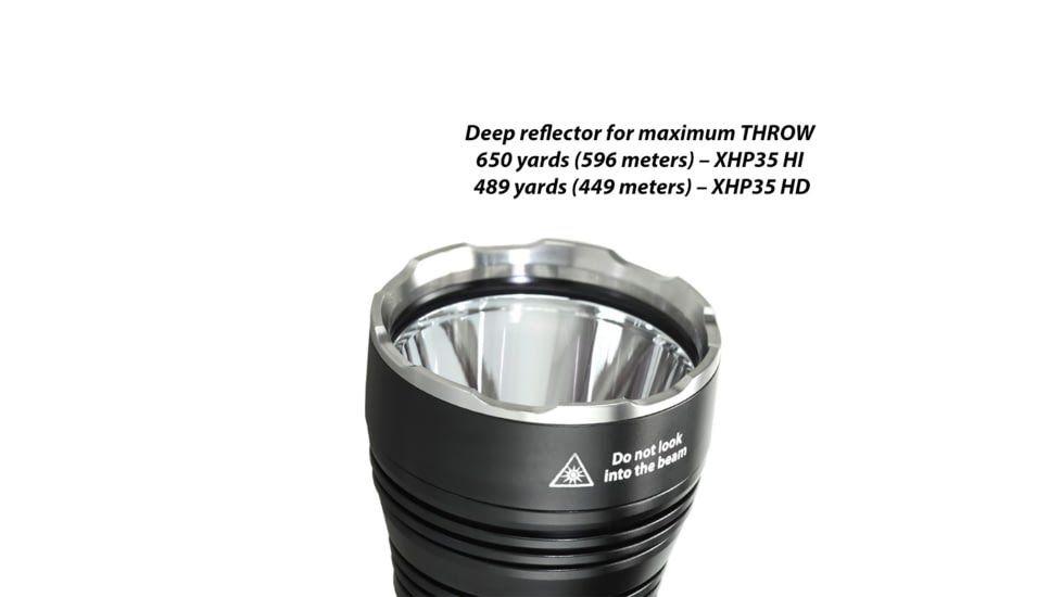 EAGTAC M30LC2 Pro Flashlight, XHP35 HI CW LED, 1870lm, Black, M30LC2-XHP35-HI-PRO-CW