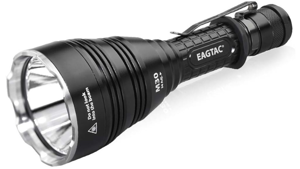 EAGTAC M30LC2 Pro Flashlight, XHP35 HI CW LED, 1870lm, Black, M30LC2-XHP35-HI-PRO-CW