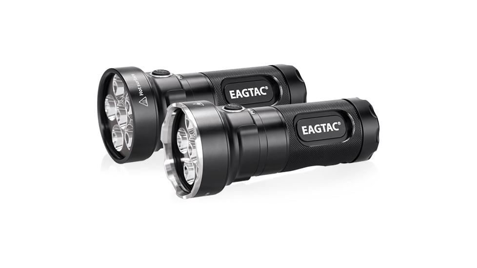 Eagtac MX25L3C  Flashlight Kit, 6 Nichia 219B CRI-92 LED, 2550lm, Black 1868