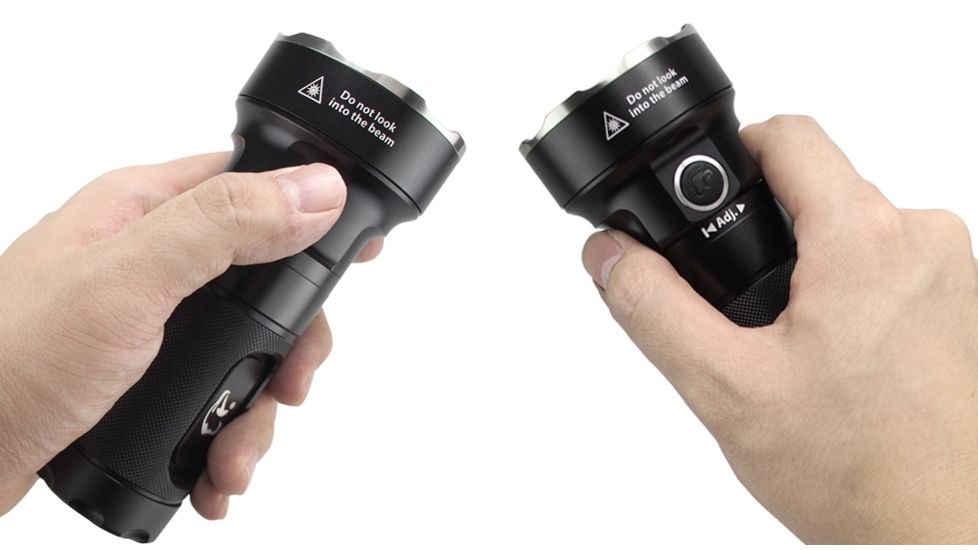 Eagtac MX25L3C  Flashlight Kit, 6 Nichia 219B CRI-92 LED, 2550lm, Black 1868