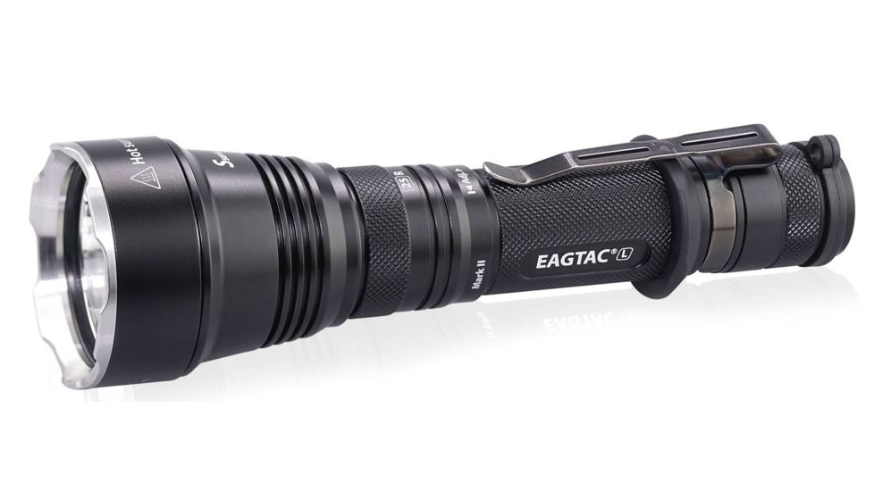 EAGTAC S25L-R Flashlight Kit, XHP35 HI CW LED, 1870lm, Black, Medium 4157