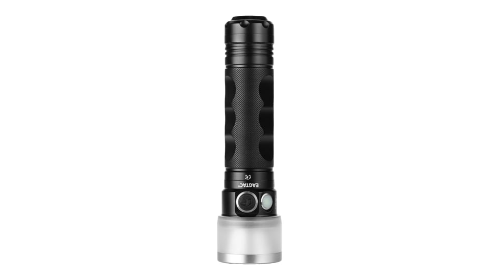 EAGTAC SX30A6-D Flashlight, XPL HI CW w/ LEDarray LED, 1405lm w/ 1040lm, Black, SX30A6D-XPLHI-CW