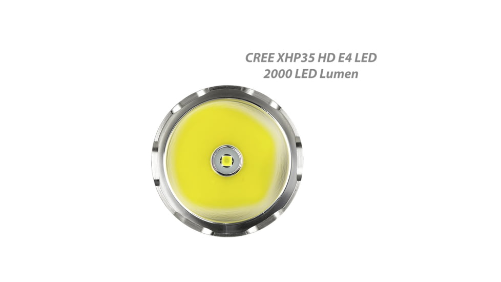 EAGTAC SX30C2 Base Flashlight, XHP35 HD CW LED, 2000lm, Black, SX30C2-XHP35-HD-BASE-CW