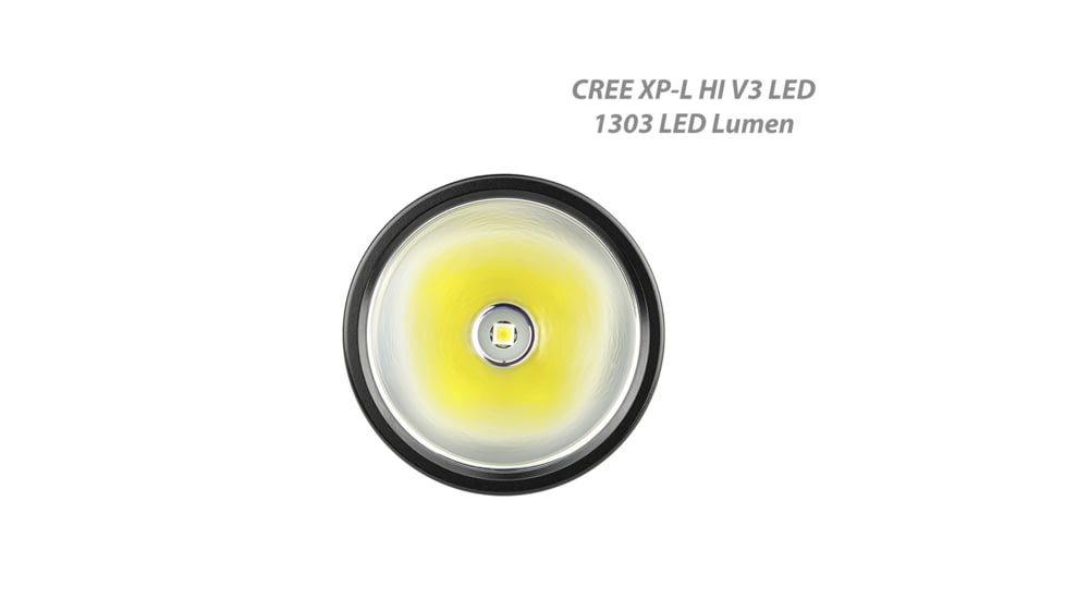 EAGTAC SX30C2 Base Flashlight, XHP35 HD CW LED, 2000lm, Black, SX30C2-XHP35-HD-BASE-CW