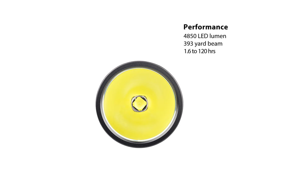 EAGTAC SX30L3-R Flashlight, XHP70.2 CW LED, 4850lm, Black, SX30L3R-XHP702-REG-CW