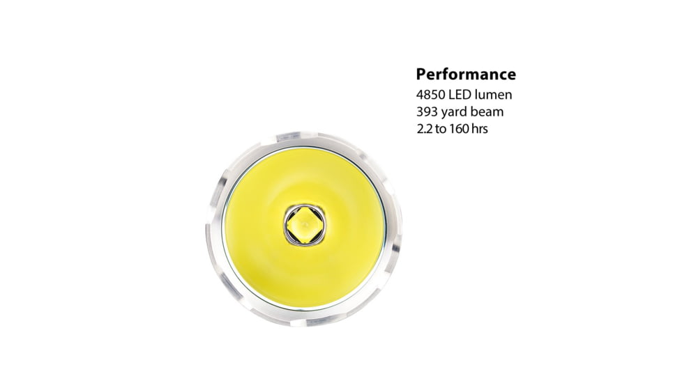 EAGTAC SX30L3-R Pro Flashlight, XHP70.2 CW LED, 4850lm, Black, SX30L3R-XHP702-PRO-CW