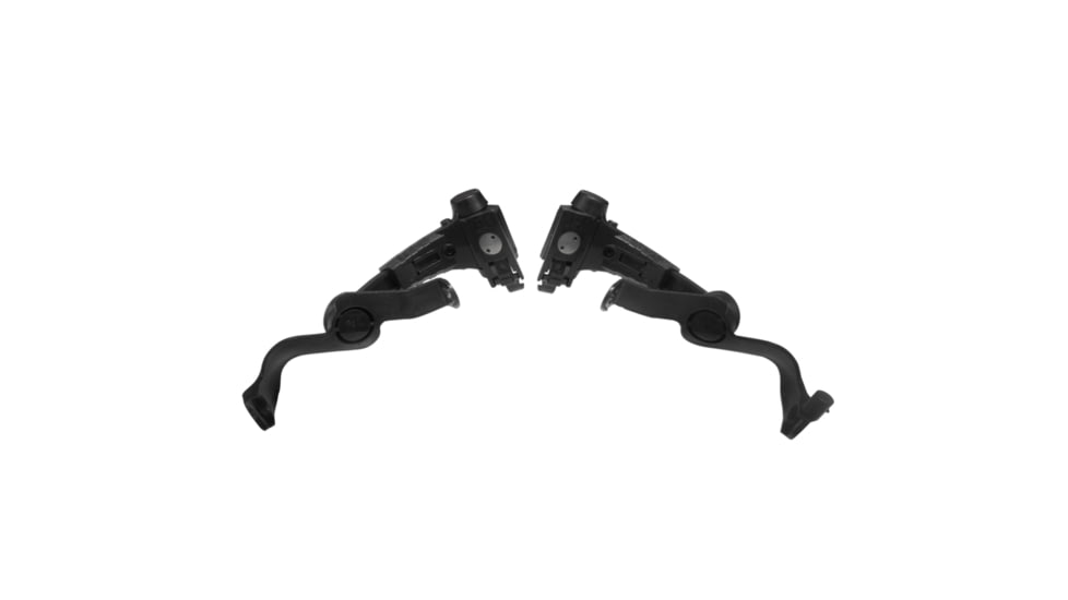 Earmor M16A Rail Mount Kit for Earmor M31/M32 PLUS to ARC Rails, Tactical Black, M16A-BK