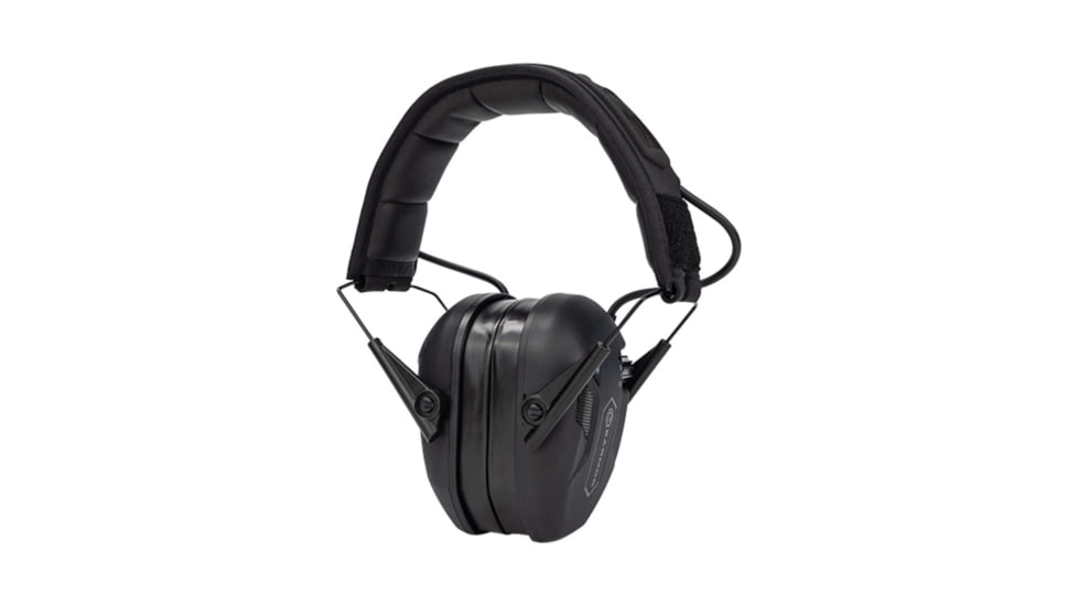 Earmor Sport Shooting Electronic Ear Muffs w/ Gel Earpads Bluetooth, 82dB, Tactical Black, M300T-BK