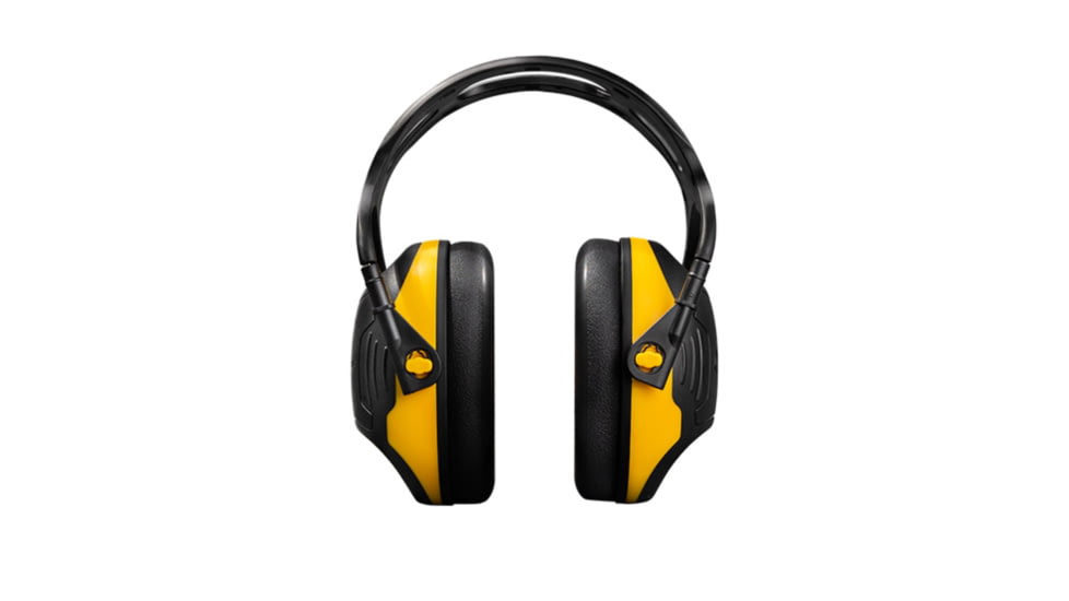 Earmor Sport Shooting Low Profile Passive Ear Muffs, 28dB, Yellow, C06-Yellow
