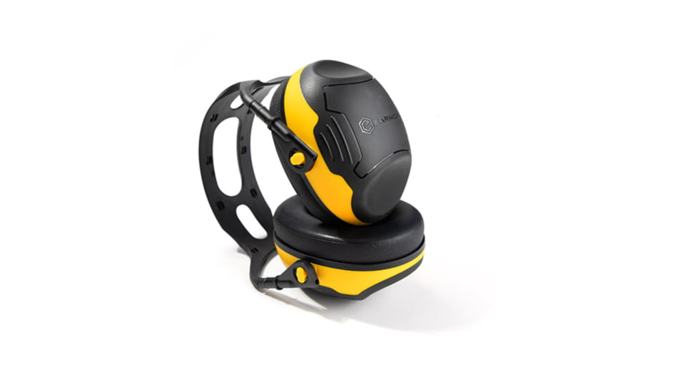 Earmor Sport Shooting Low Profile Passive Ear Muffs, 28dB, Yellow, C06-Yellow