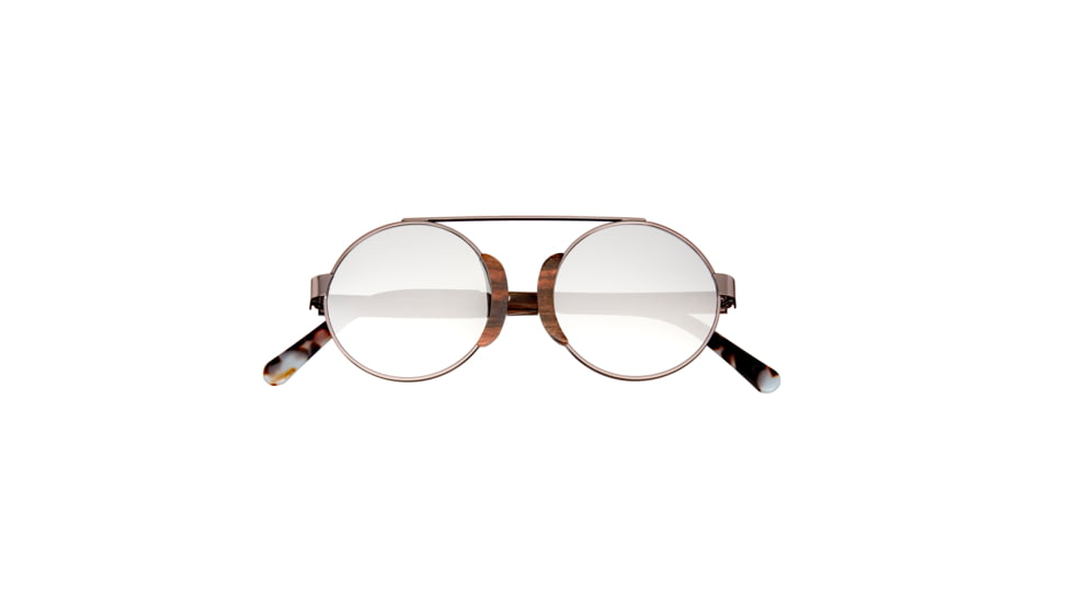 Earth Anakena Sunglasses, Espresso Frame, Silver Polarized Lens, Espresso/Silver, One Size, ESG038E