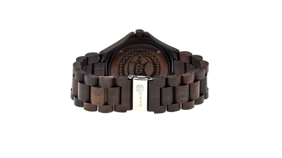 Earth Raywood Unisex Watch, Dark Brown ETHEW1702