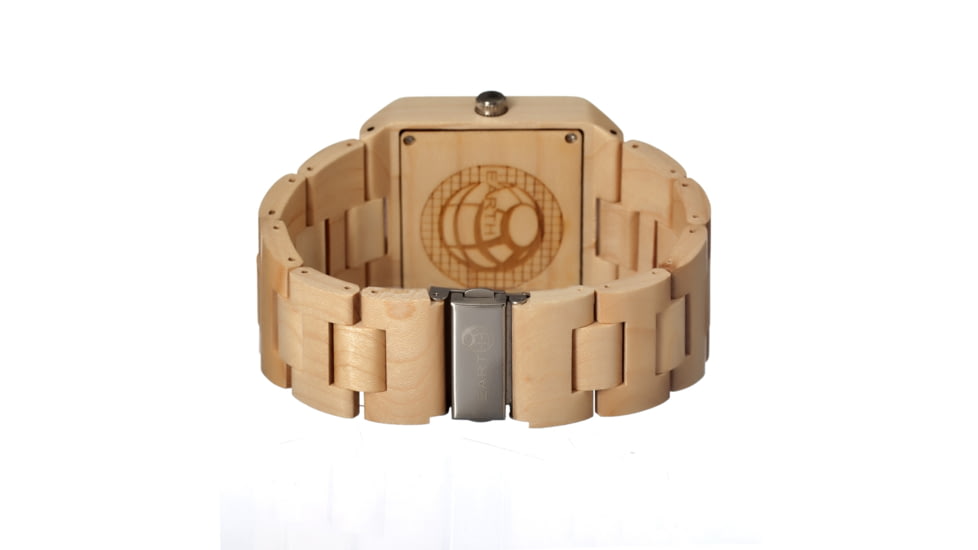 Earth Rhizomes Series Wood Watch, Khaki/Tan ETHEW1205
