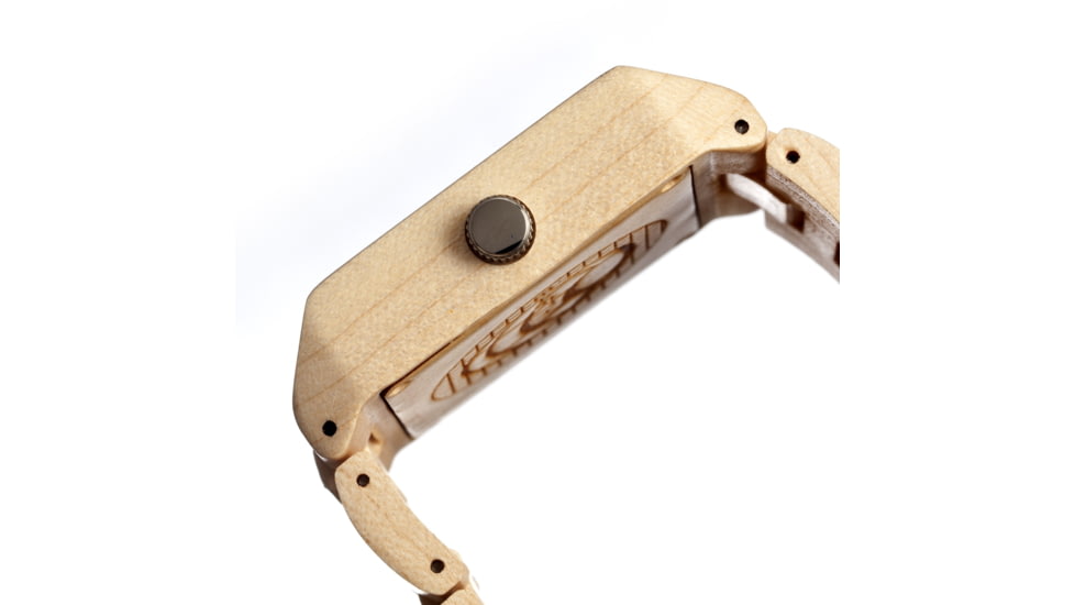 Earth Rhizomes Series Wood Watch, Khaki/Tan ETHEW1205