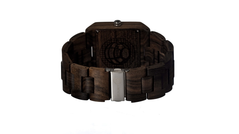 Earth Rhizomes Series Wood Watch, Dark Brown ETHEW1206