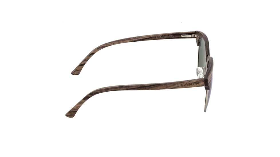 Earth Sassel Polarized Sunglasses - Unisex, Swiss Walnut/Blue, One Size, ESG045WS