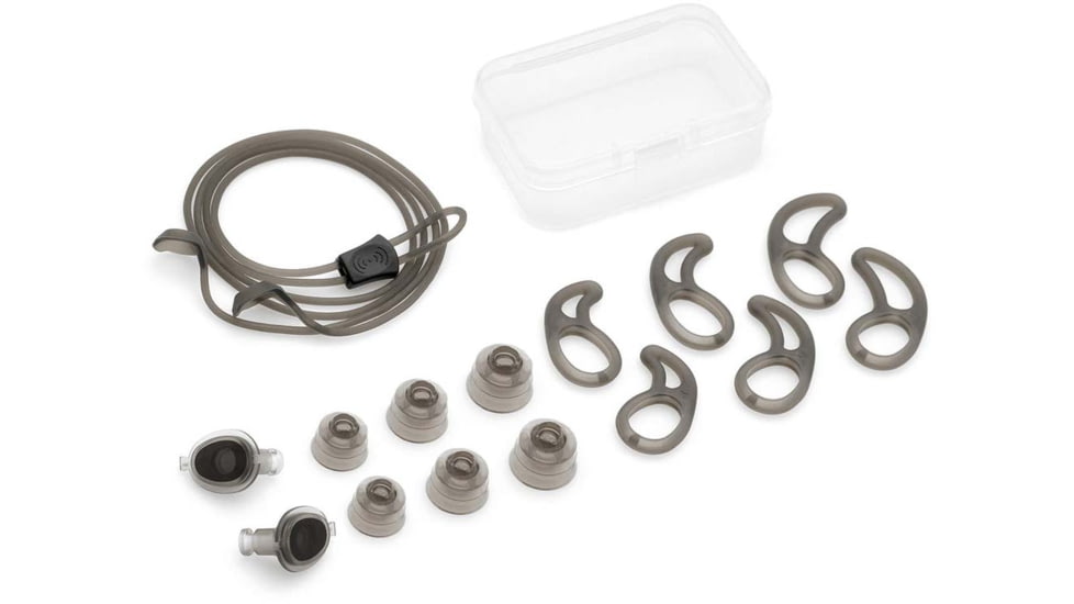 Eartune Aqua U Ear Plugs, Black, Universal, ADVETAU-BLK