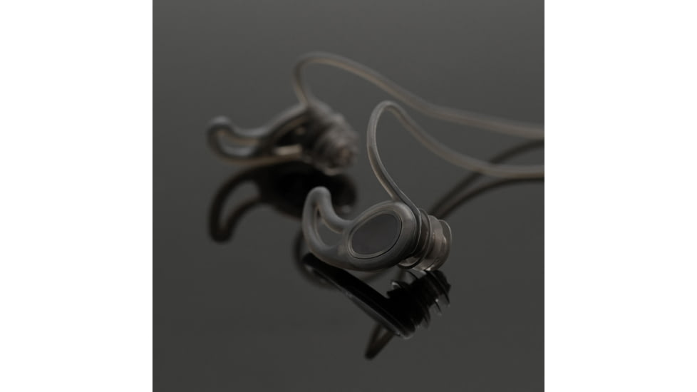 Eartune Aqua U Ear Plugs, Black, Universal, ADVETAU-BLK